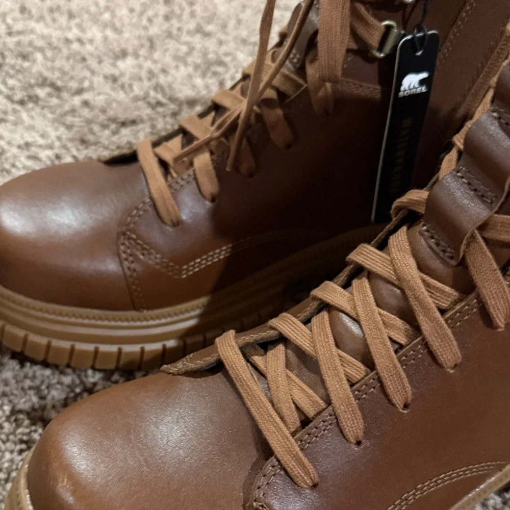 SOREL Brown Womens Waterproof Boots, Size 10, Brand New in Box! 🤎🖤 - Picture 3 of 5